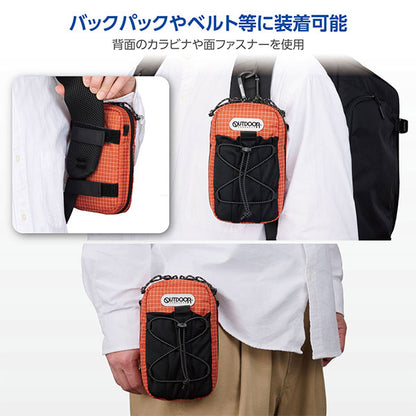 ハクバ ODPP07OR アウトドアプロダクツ スマートフォンポーチ07 オレンジ