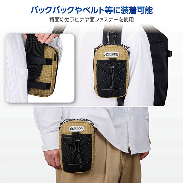 ハクバ ODPP07KK アウトドアプロダクツ スマートフォンポーチ07 カーキ