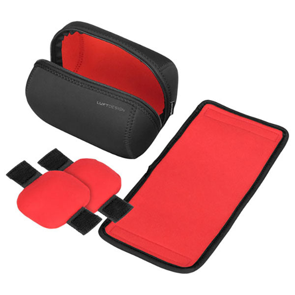 ハクバ KLP-LS1115BK ルフトデザイン スリムフィット レンズポーチ 110-150 ブラック