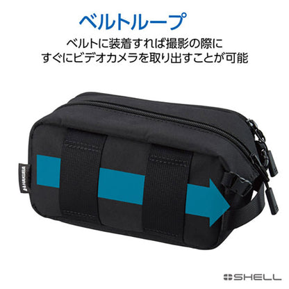ハクバ SP-QA03MCMBK プラスシェル QA03 ムービーケース M ブラック