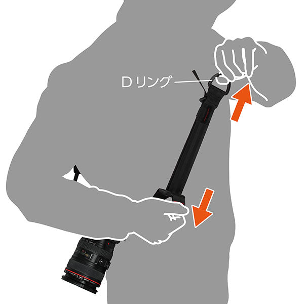 ハクバ KST-62SS38BK ルフトデザイン スピードストラップ 38