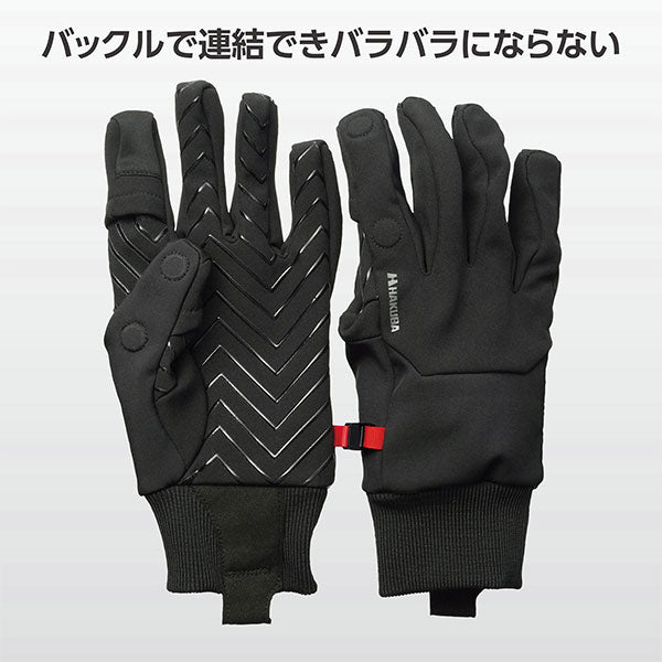 《在庫限り》 ハクバ KPG-EDSBK エブリデイフォトグローブ Sサイズ ブラック