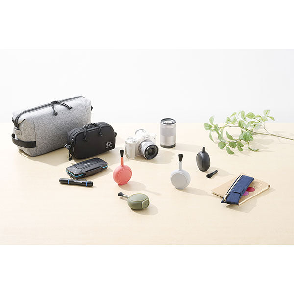 ハクバ KMC-97GY スリムフラットブロアー グレー