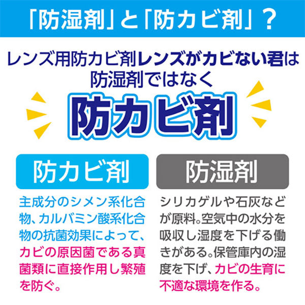 ハクバ KMC-23 レンズ専用防カビ剤 レンズがカビない君