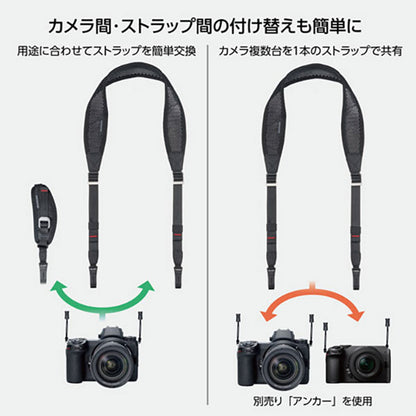 ハクバ KST-66ATDM50 アンチツイストストラップ ドライメッシュ 50
