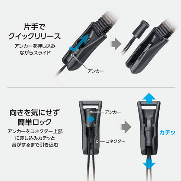 ハクバ KST-66ATDM50 アンチツイストストラップ ドライメッシュ 50