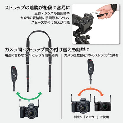 ハクバ KST-66ATEH アンチツイストストラップ エルゴハンド