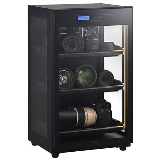 【メーカー直送品/代金引換不可】 ハクバ KED-P60ECA E-ドライボックス 電子式防湿庫 60L 70周年記念プレミアムモデル