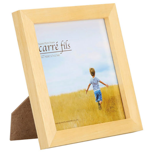 ハクバ FSQCF-127NT フォトフレーム カレフィス127 ましかく（127mm）サイズ ナチュラル