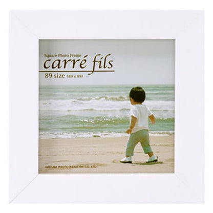 ハクバ FSQCF-89WT フォトフレーム カレフィス89 ましかく 89×89サイズ ホワイト