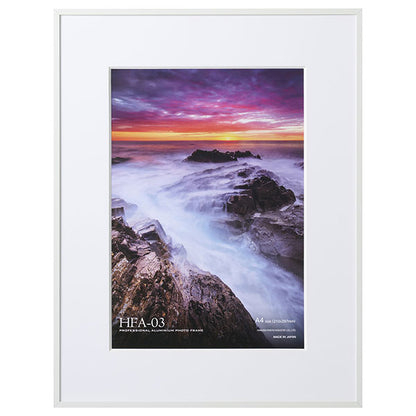 ハクバ HFA-03WT-A4 アルミ額 A4サイズ ホワイト