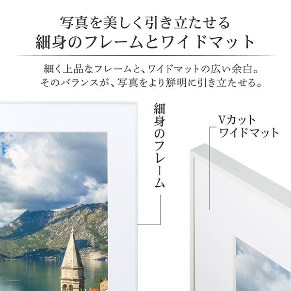 ハクバ HFA-03WT-A3N アルミ額 A3ノビサイズ ホワイト