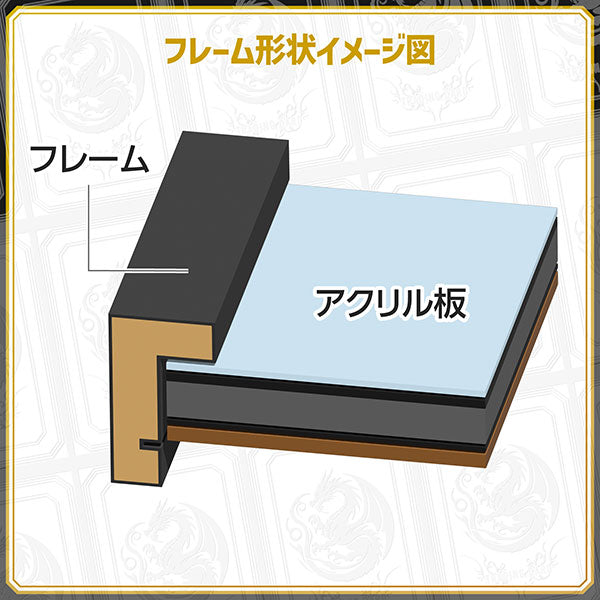 ハクバ FWTCG-01-1BK トレーディングカード額 TCG-01 35pt×1 ブラック