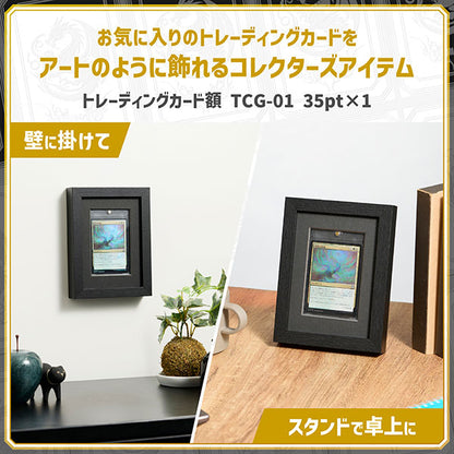 ハクバ FWTCG-01-1BK トレーディングカード額 TCG-01 35pt×1 ブラック