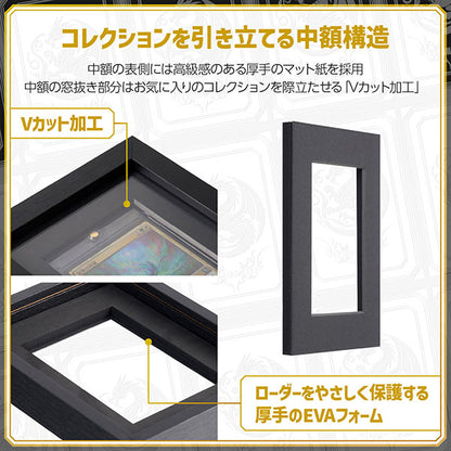ハクバ FWTCG-01-1BK トレーディングカード額 TCG-01 35pt×1 ブラック