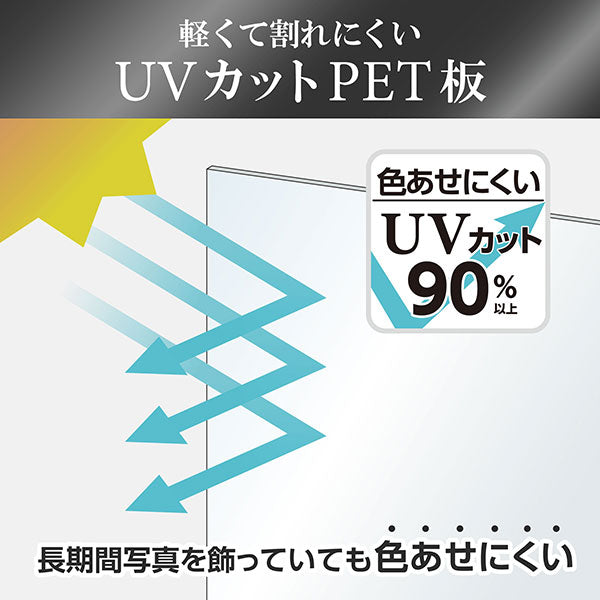 ハクバ FAPEP-BKA3 アルミ額縁 ペオリアプラス A3/B4サイズ ブラック