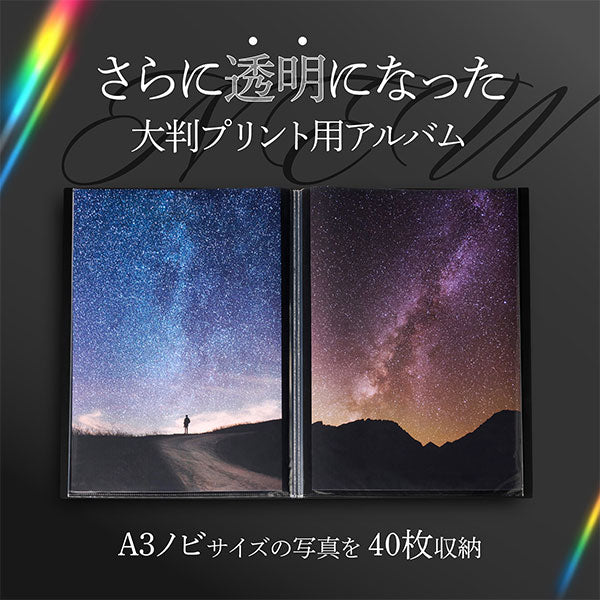 ハクバ プロフェッショナルプリントアルバムV A3ノビサイズ 20枚収納