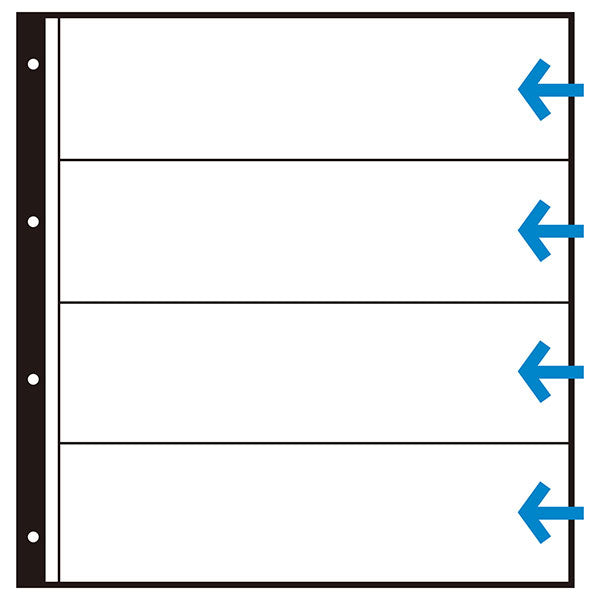 ハクバ ANG-120BL ネガアルバム 120用 240/360コマ収納（30シート入）