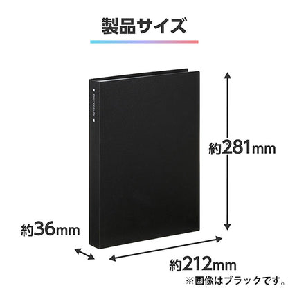 ハクバ ABTC-2L160LB フォトアルバム ビュートクリア 2Lサイズ 160枚収納 ライトブルー