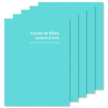 ハクバ MRCDO-LT2BL5S 写真台紙 ランス ドゥ Lサイズ 2面（タテ・タテ） ブルー 5枚セット