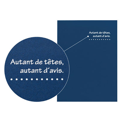 ハクバ MRCDO-2LT2NV 写真台紙 ランス ドゥ 2L（カビネ）サイズ 2面（タテ・タテ） ネイビー