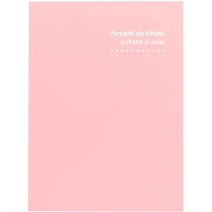 ハクバ MRCDO-2LT2PK 写真台紙 ランス ドゥ 2L（カビネ）サイズ 2面（タテ・タテ） ピンク