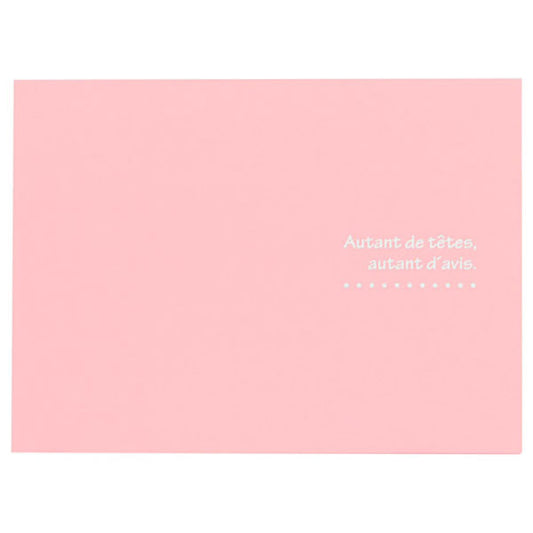 ハクバ MRCDO-2LY2PK 写真台紙 ランス ドゥ 2L（カビネ）サイズ 2面（ヨコ・ヨコ） ピンク