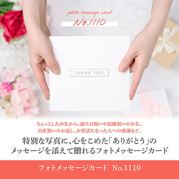 《2月13日発売予定》 ハクバ M1110-SQL2WT フォトメッセージカード No.1110 Lサイズ ホワイト 【予約】