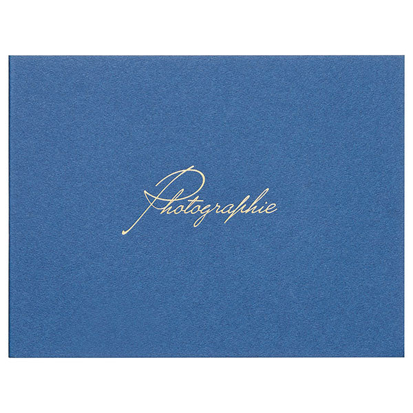 ハクバ MRCGC-L2YNV フォトメッセージカード ランス グラース Lサイズ 2面 ヨコ ネイビー