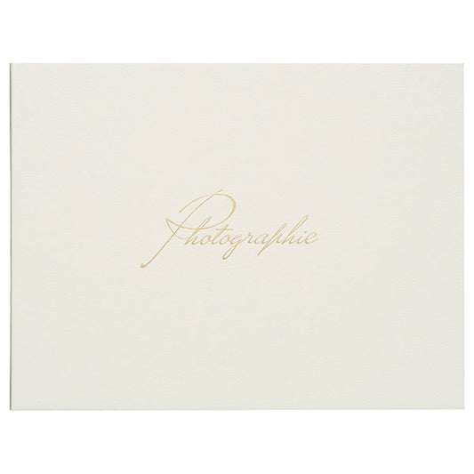 ハクバ MRCGC-L2YCR フォトメッセージカード ランス グラース Lサイズ 2面 ヨコ クリーム