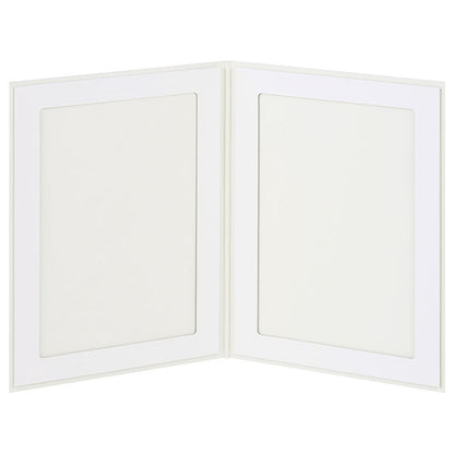 ハクバ MRCGC-2L2TCR フォトメッセージカード ランス グラース 2Lサイズ 2面 タテ クリーム