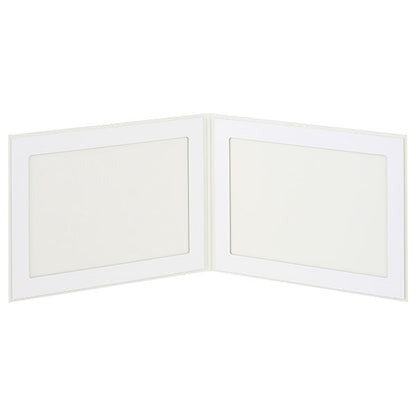 ハクバ MRCGC-2L2YCR フォトメッセージカード ランス グラース 2Lサイズ 2面 ヨコ クリーム