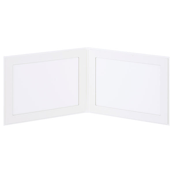 ハクバ MRCGC-2L2YWT フォトメッセージカード ランス グラース 2Lサイズ 2面 ヨコ ホワイト