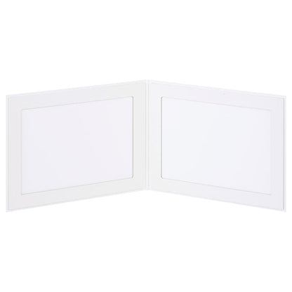 ハクバ MRCGC-2L2YWT フォトメッセージカード ランス グラース 2Lサイズ 2面 ヨコ ホワイト