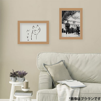 ハクバ MICPS-PCCR インサート カラーペーパースタンド ポストカード クリーム