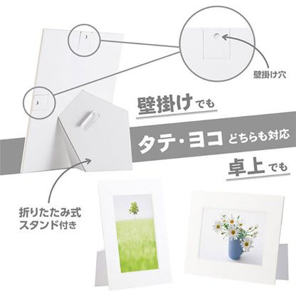 ハクバ MICPS-2LWT インサート カラーペーパースタンド 2L ホワイト