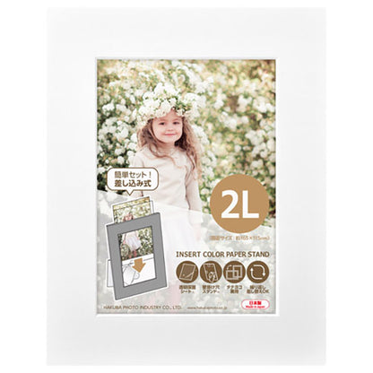 ハクバ MICPS-2LWT インサート カラーペーパースタンド 2L ホワイト
