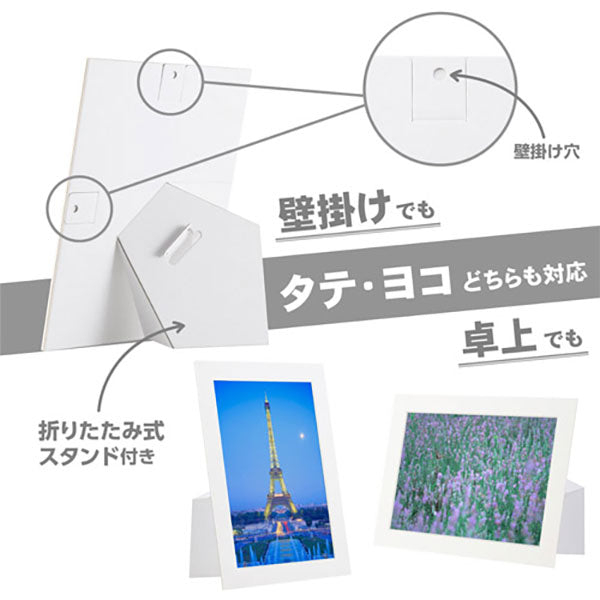 ハクバ MICPS-A4WT インサート カラーペーパースタンド A4 ホワイト