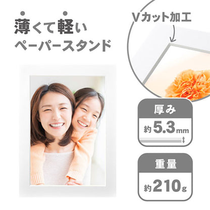 ハクバ MICPS-A4WT インサート カラーペーパースタンド A4 ホワイト