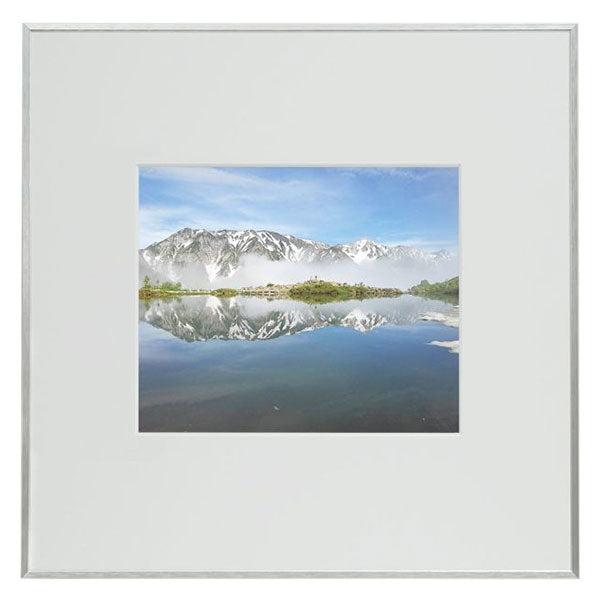 フジカラー スクエアライトフレーム 4切 シルバー