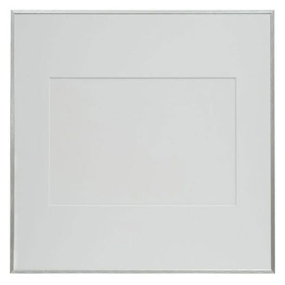 フジカラー スクエアライトフレーム ワイド4切 シルバー