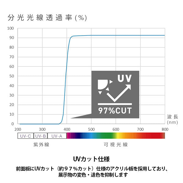 フジカラー スクエアライトフレーム 4切 ブラック