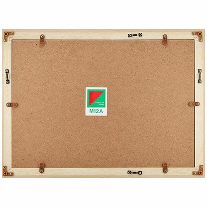 フジカラー M12 アクリルフレーム 木製額縁 ワイド6切 木地