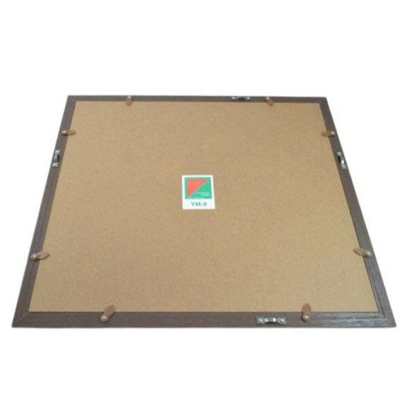 フジカラー YM-3 フォトフレーム 木製額縁 ワイド6切 ブラウン