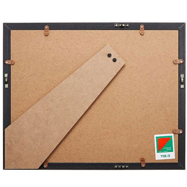 フジカラー YM-3 フォトフレーム 木製額縁 デジタルA4 ブラック