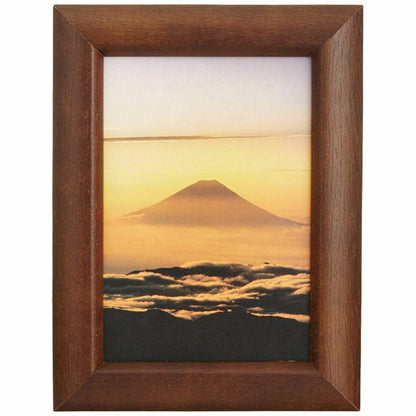 フジカラー 木製 写真立て デジフォトフレームD3 L判 ブラウン