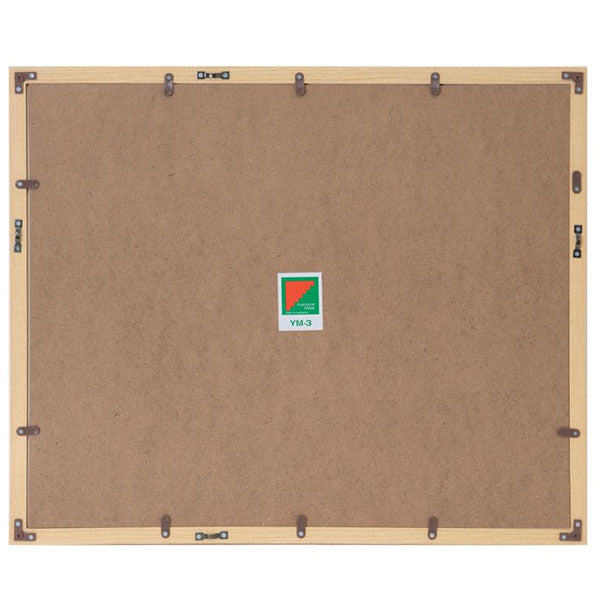フジカラー YM-3 アクリルフレーム 木製額縁 半切 木地
