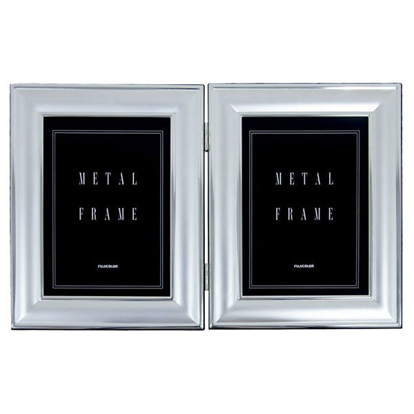 フジカラー 5601TK メタルフォトスタンド 2Lサイズ×2面