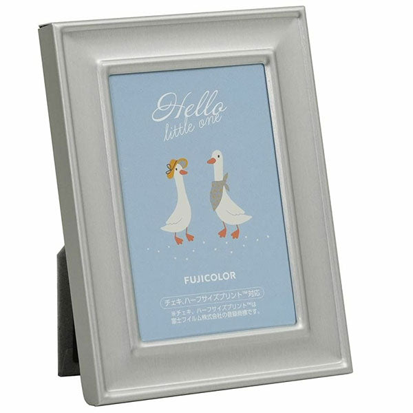 フジカラー 3401HL メタルカラーフレーム HL/チェキ用 シルバー