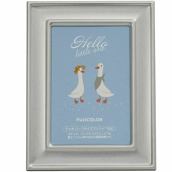 フジカラー 3401HL メタルカラーフレーム HL/チェキ用 シルバー